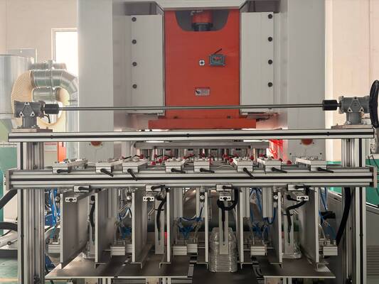 LK-T80 알루미늄 필름 제조 기계 컨테이너 SMC 공기 구성 요소를 사용합니다