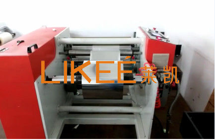 높은 효율적 3Phase 슬리터 리와인더 기계 CE 알루미늄 포일 슬리팅 머신